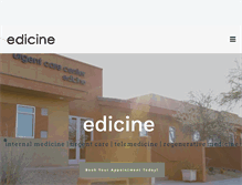 Tablet Screenshot of edicine.com